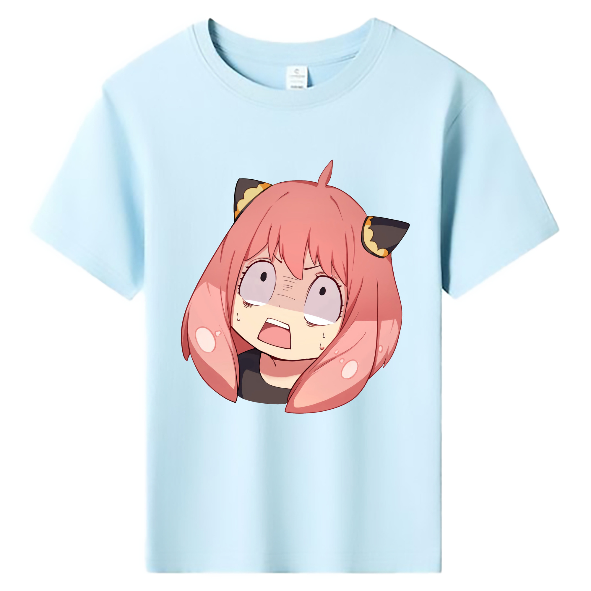 （画像用） SPY×FAMILY间谍家家酒 綿100％キッズTシャツ（フロントプリント）